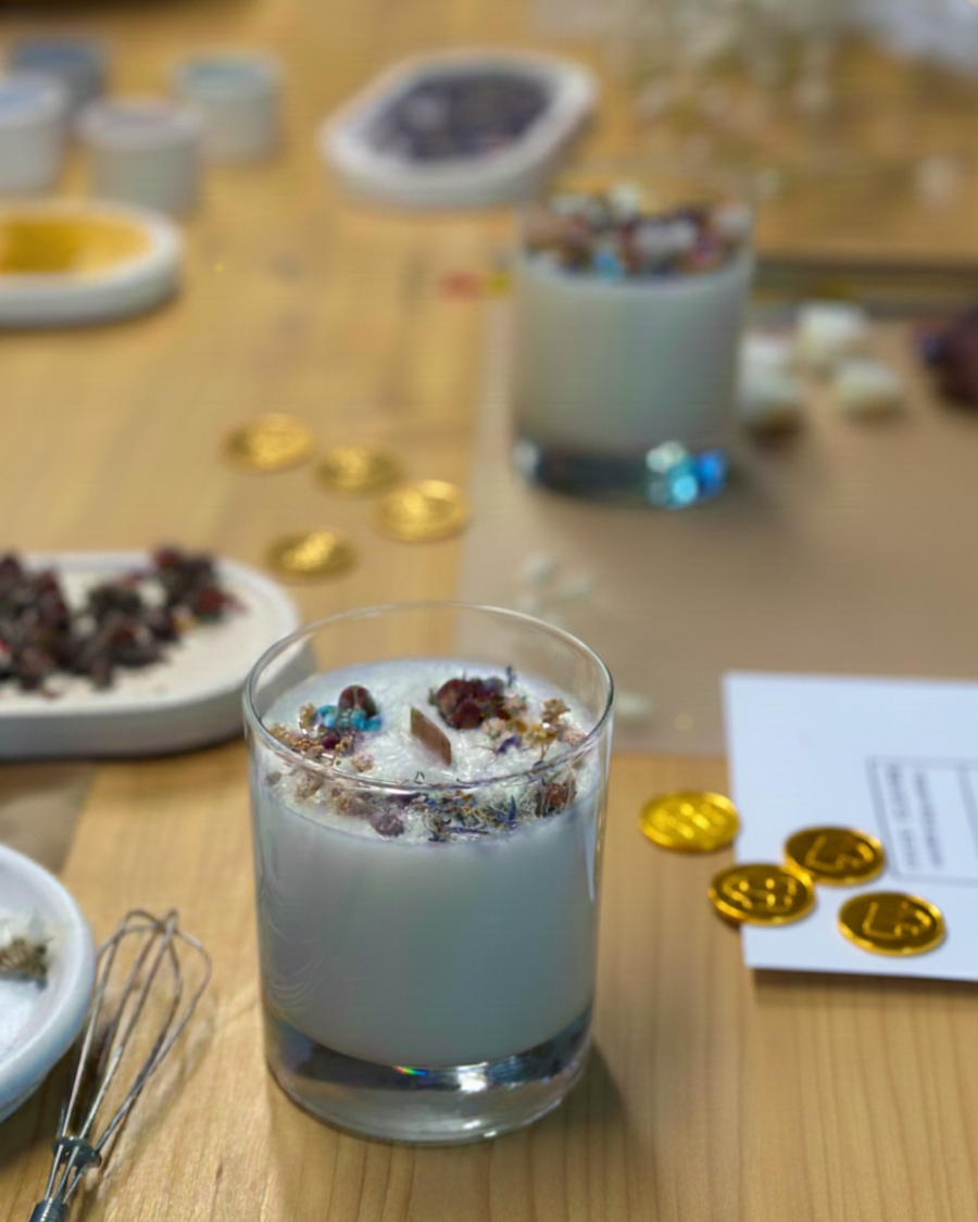 Taller de la Abundancia | Velas de Soja & Meditación Consciente